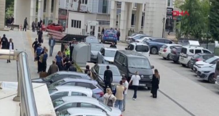 Adliye’yi karıştıran arbede: Merdiven boşluğundan atlamaya kalktı