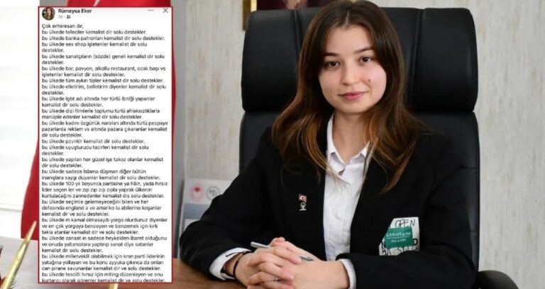 Atatürkçü vatandaşları gaye almıştı: Reaksiyon çeken paylaşım AKP’de ikili istifa getirdi