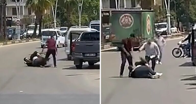 Cadde ortasındaki hengamenin nedeni belirli oldu: Taraflar tutuklandı