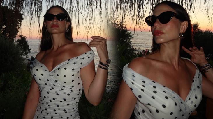 Güzelliğiyle büyüledi! Demet Özdemir’in pozlarına beğeni yağmuru