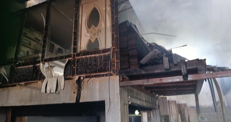 Ordu’da mobilya atölyesinde yangın