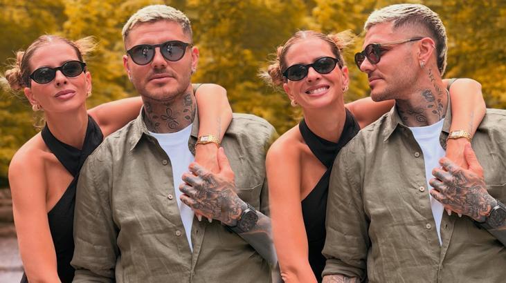 Romantik Icardi! Nişanlısıyla aşk dolu pozlarını peş peşe paylaştı