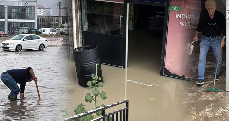 Sağanak ve dolu felaketi! Pek çok kentte meskenleri ve işyerleri su bastı