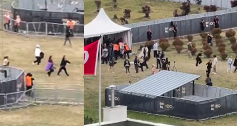 Tarkan konseri maratona döndü! Ön sıra için kıran kırana çaba ettiler