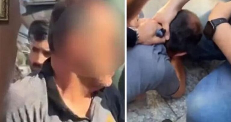 Toplu taşımada mide bulandıran olay: Evvel dövdüler, sonra polise teslim ettiler