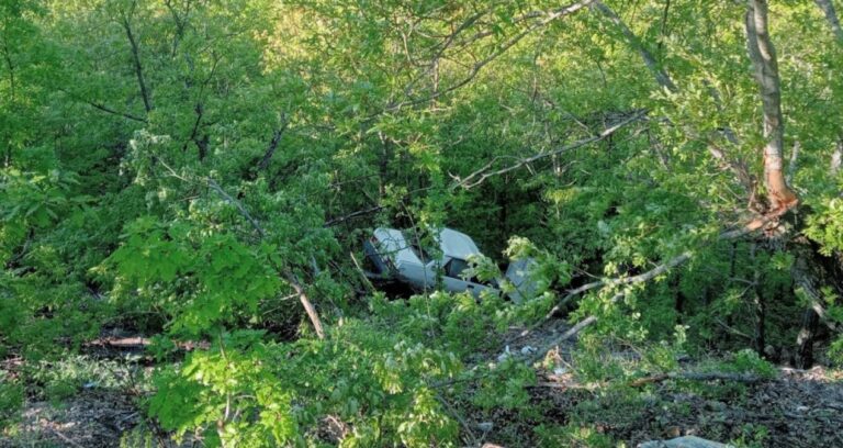 Uçuruma devrilen aracın şoföründen acı haber