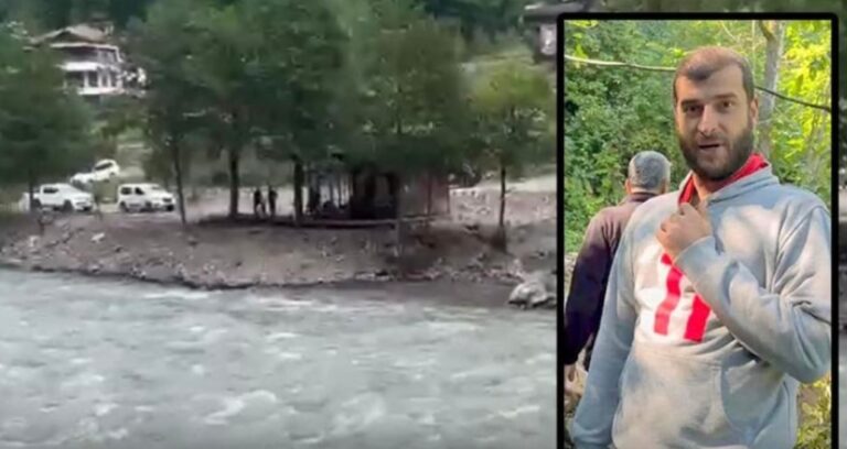 Arama yapan AFAD botu akıntıya kapıldı: Bir işçi hayatını kaybetti