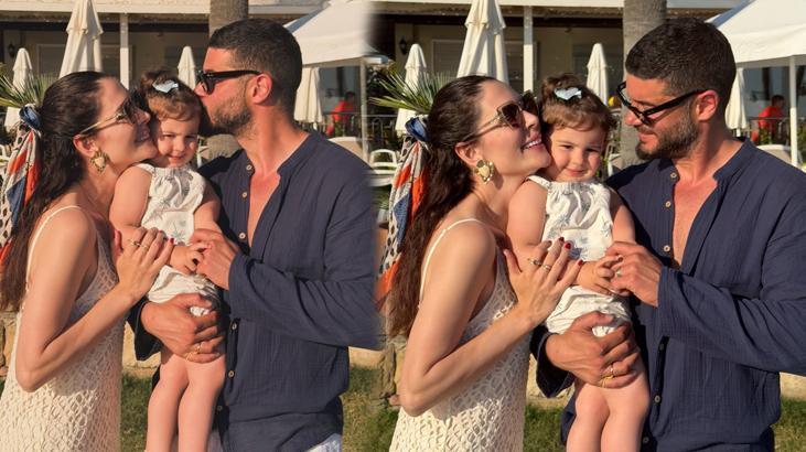 Baba-kız keyifler yerinde! Berk Oktay ve Milena’dan yeni kare