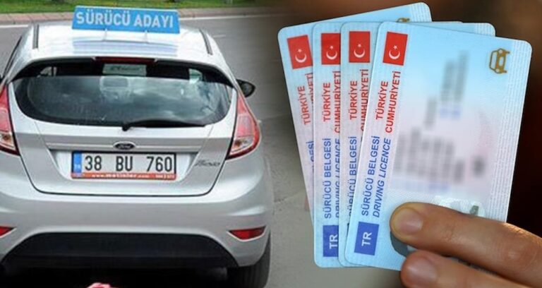 Ehliyet almak isteyen tüm şoför adaylarını ilgilendiriyor