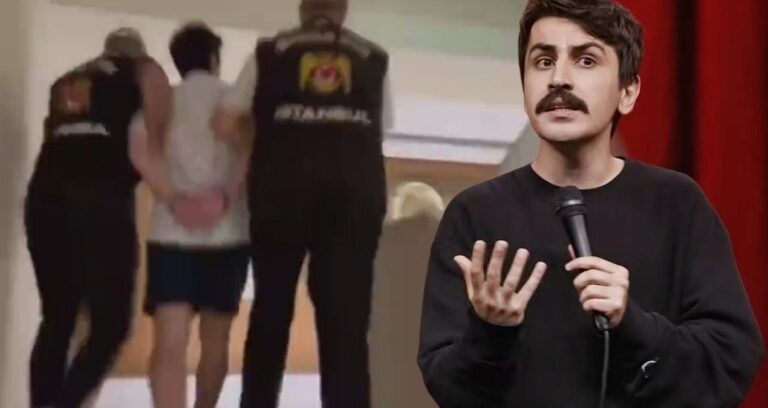 Kendisi gelip teslim olan Deniz Göktaş’a Emniyet’te karşıt kelepçe taktılar