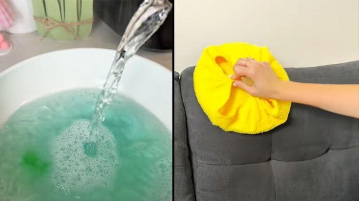Koltuk, masa fark etmiyor! Kirden arındıran temizlik hilesi: Bulaşık deterjanı şart