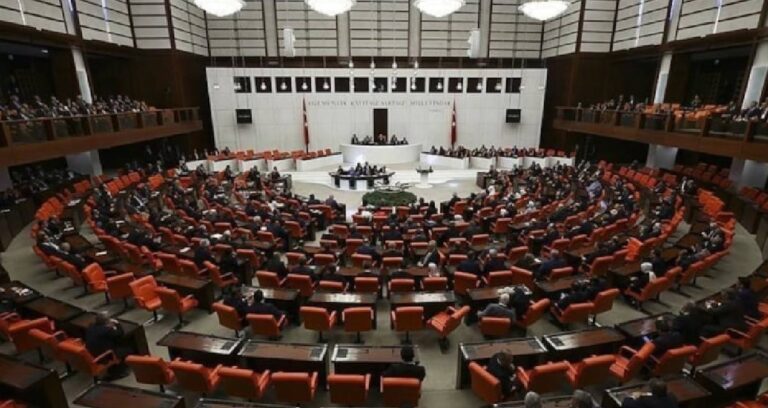 Meclis, siyasi partilere bu yazıyı gönderdi