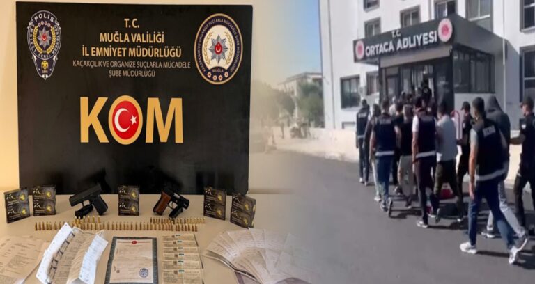 Muğla merkezli 3 ilde yatırım vaadiyle dolandırıcılığa 17 gözaltı