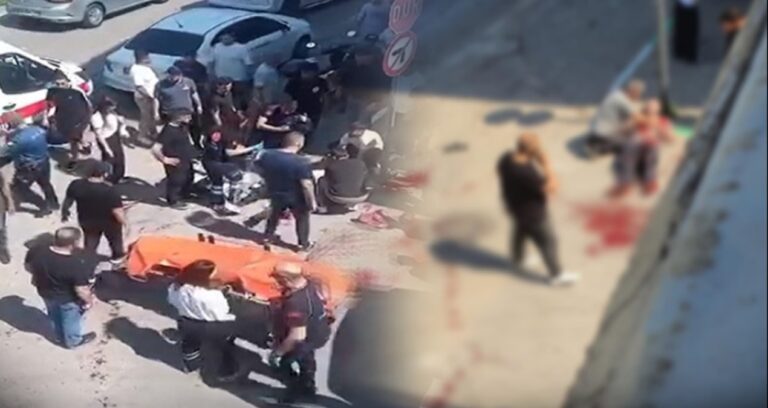 ‘Park yeri’ hengamesinde kan gövdeyi götürdü! Boynu kesilen baba, yaralı oğluna tampon yaptı