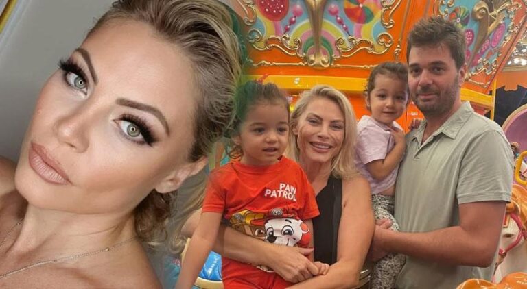 Seray Sever’den tatil pozları! İkiz kızları sosyal medyayı salladı