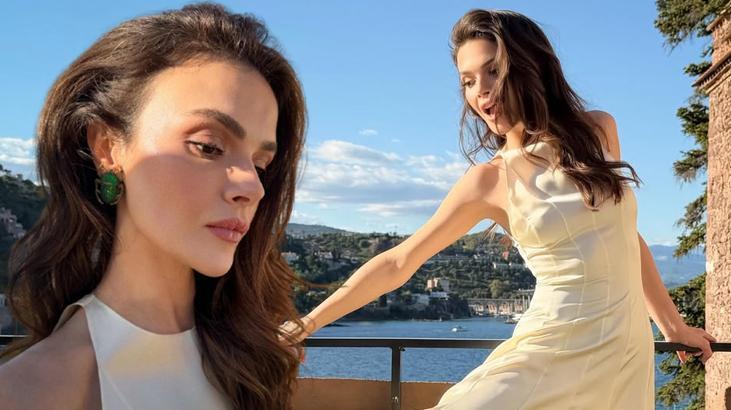 Uzak Şehir’in yıldızı güzelliğiyle kamaştırdı! Sinem Ünsal’ın pozlarına beğeni yağdı