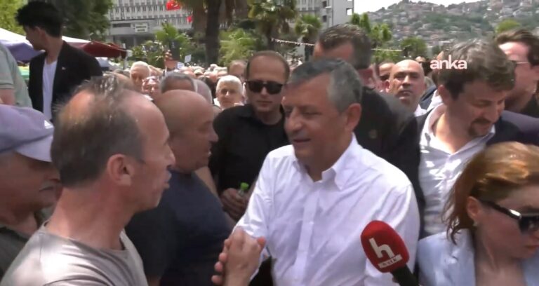Zonguldak’ta Özgür Özel izdihamı: Yeni parti bildirisi verdi