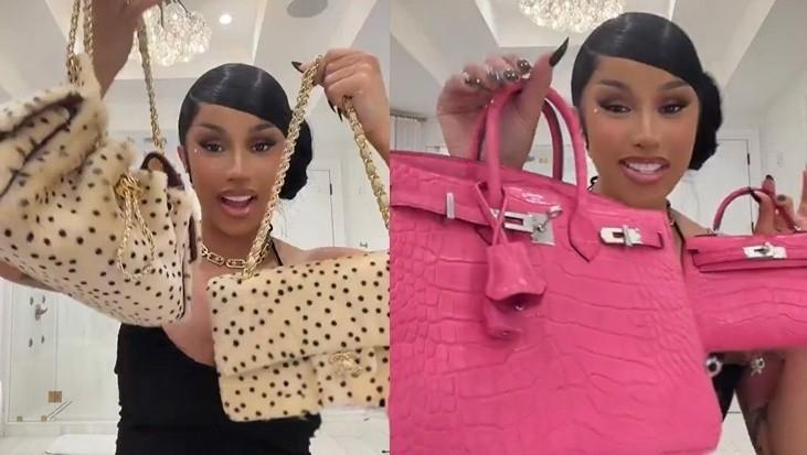 Çanta koleksiyonu değil servet! Cardi B’nin minicik çantasının fiyatı dudak uçuklattı
