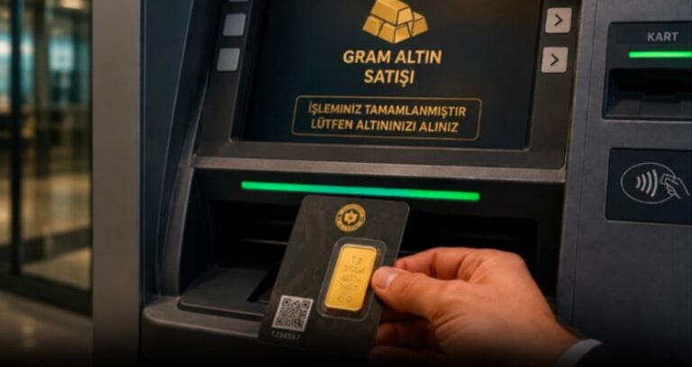 ATM’ler 24 saat boyunca altın satacak: Türkiye’de yeni devir başladı