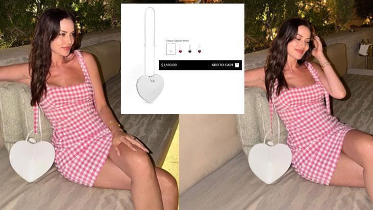Fahriye Evcen’in minik çantasının fiyatı sosyal medyada gündem oldu