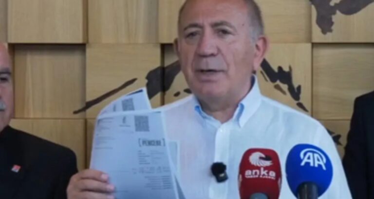 Gürsel Tekin hakkında cürüm duyurusu