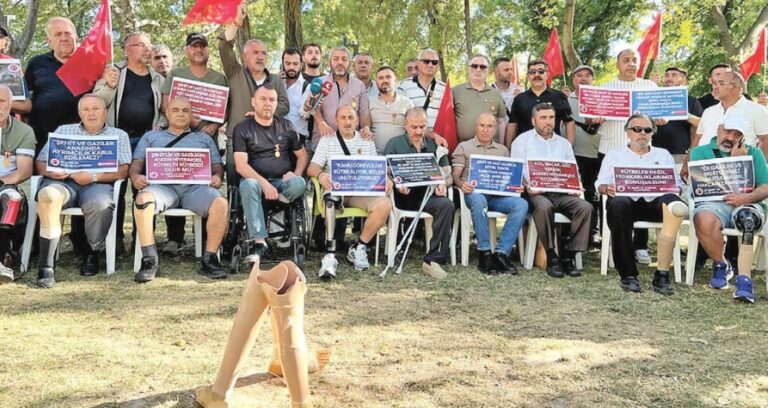 Gaziler pazartesi açlık grevine başlıyor