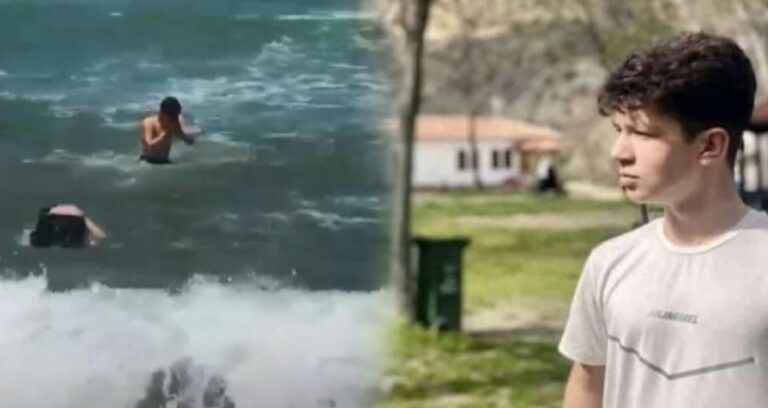 Şile’de boğulan 14yaşındaki Halil’in son imajları ortaya çıktı