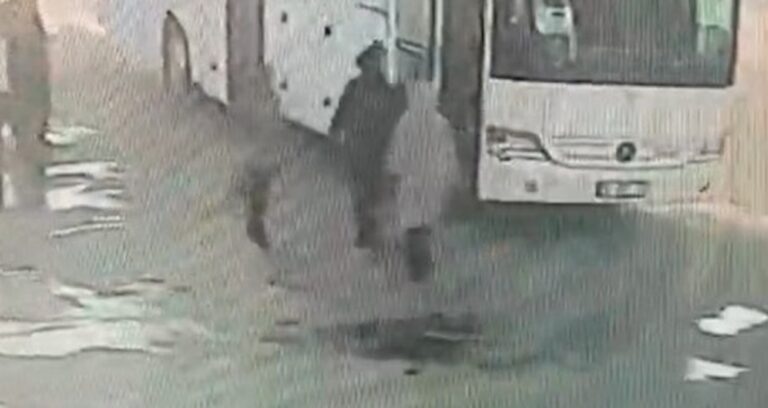 11 can kaybının olduğu faciada otobüsün mola imajları ortaya çıktı