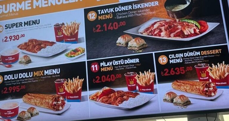 AKP’li vekil döneri 2995 liraya satıyor