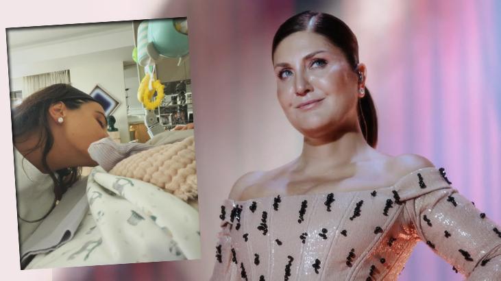 Melisa Ural’dan iç ısıtan pozlar! İşte Sibel Can’ın torunu Lina’nın son hali