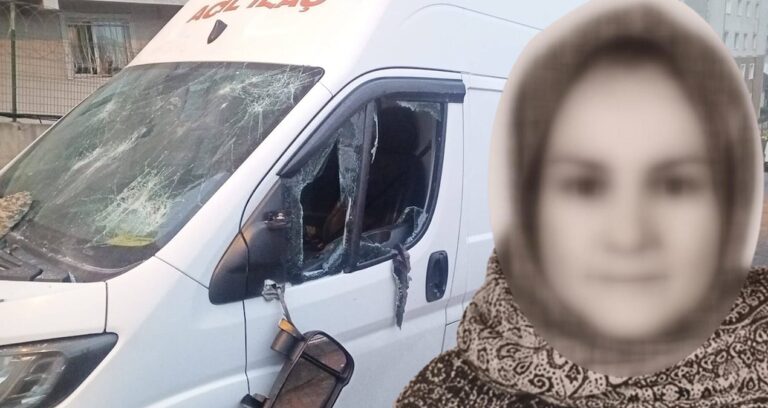 İstanbul’da sevgilisinin ayrılığını kabullenemeyen bayan otomobilini paramparça etti